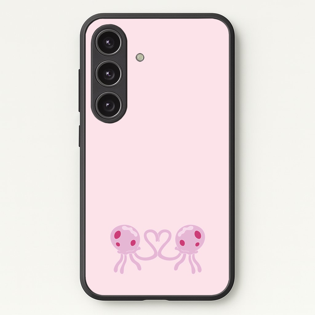 Love Heart - Spongebob Phone Case for Galaxy S25 Plus