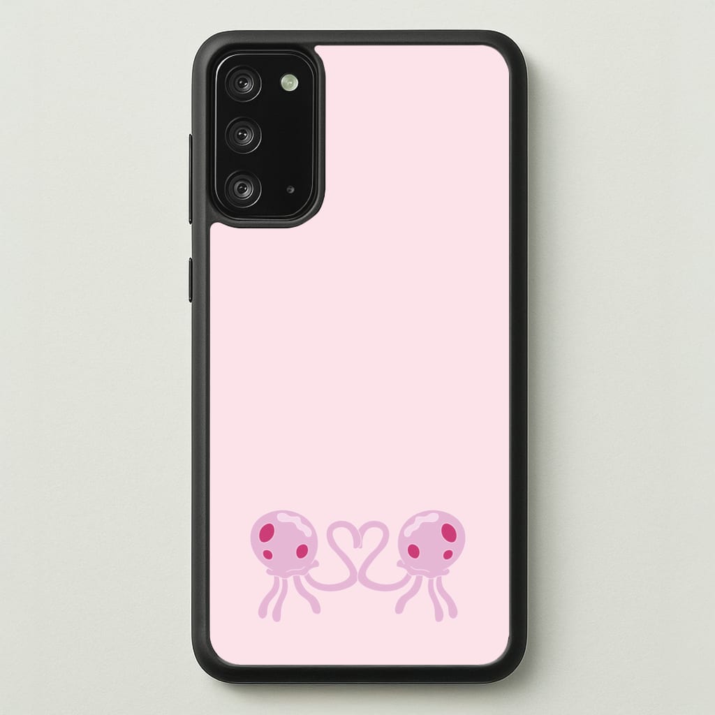 Love Heart - Spongebob Phone Case for Galaxy Note 20