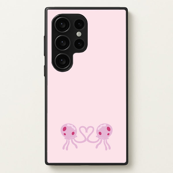 Love Heart - Spongebob Phone Case for Galaxy S24 Ultra
