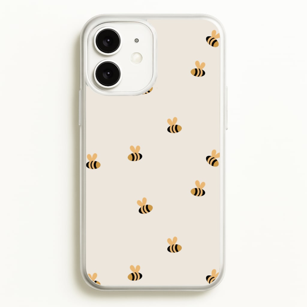 Spring Bee Pattern - Spring Phone Case for iPhone 11