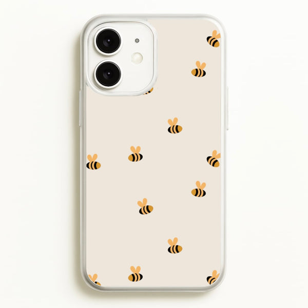 Spring Bee Pattern - Spring Phone Case for iPhone 11