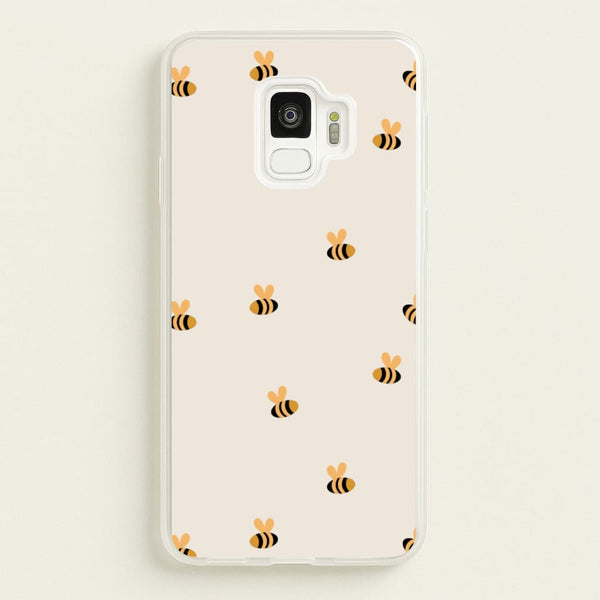 Spring Bee Pattern - Spring Phone Case for Galaxy S9