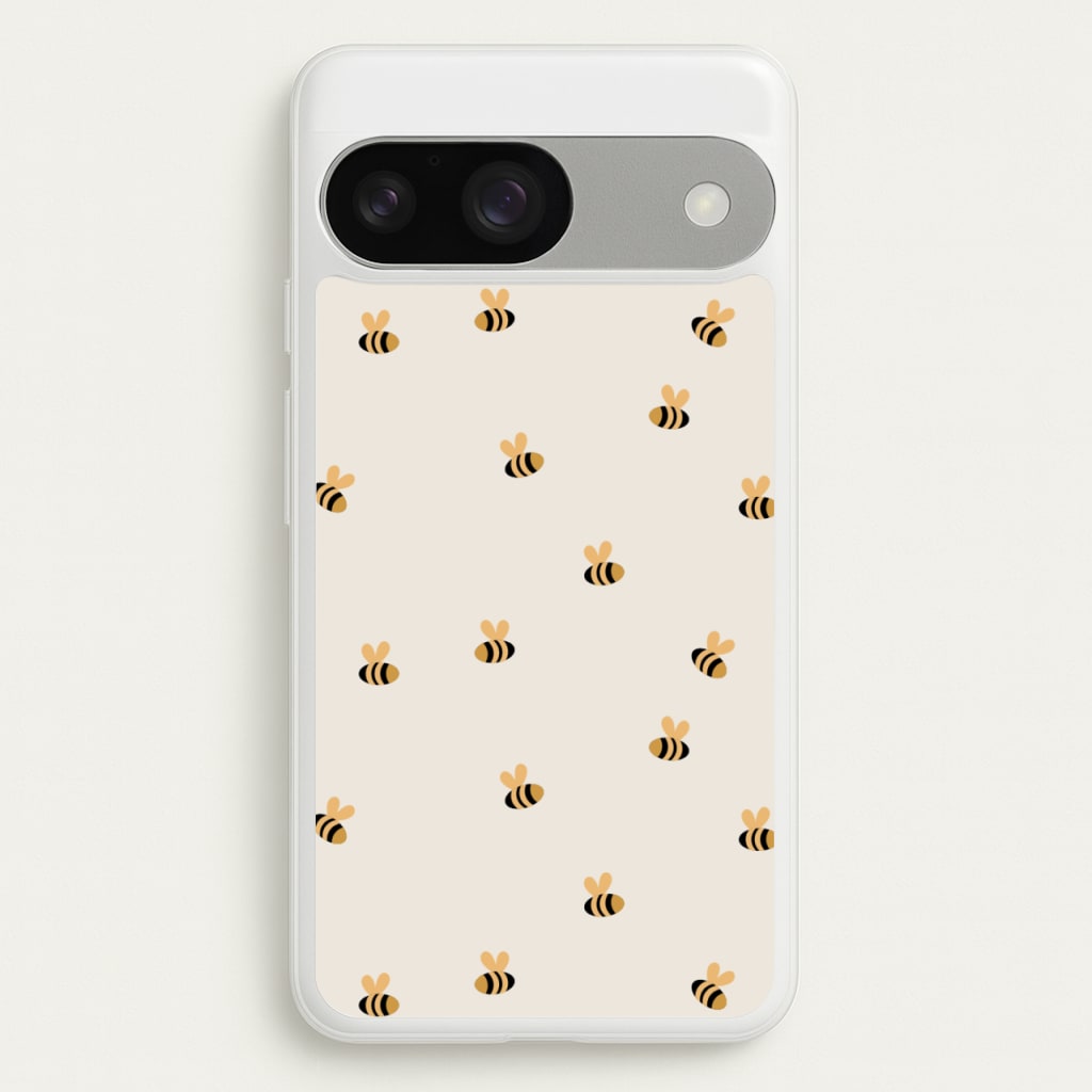 Spring Bee Pattern - Spring Phone Case for Google Pixel 9 / 9 Pro