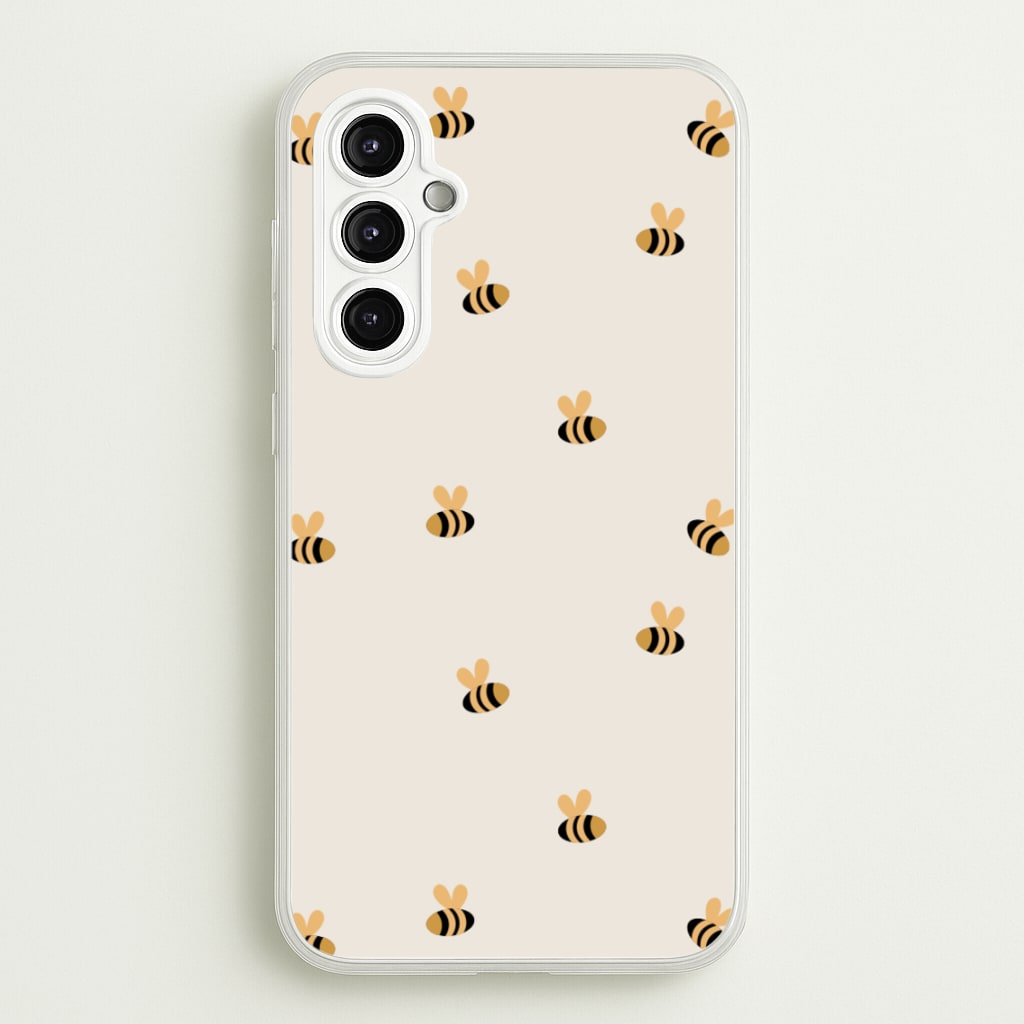 Spring Bee Pattern - Spring Phone Case for Galaxy A14