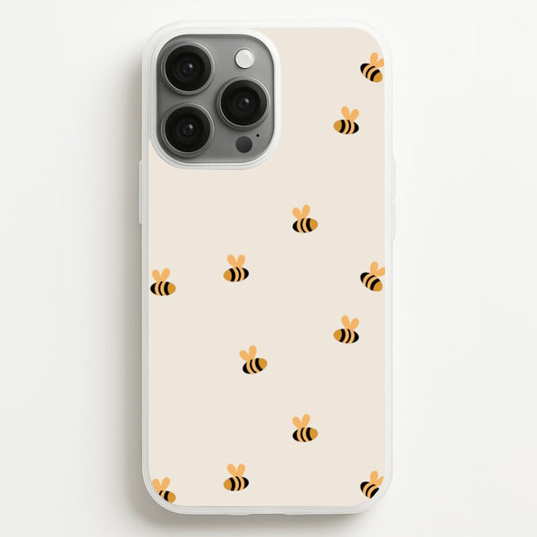Spring Bee Pattern - Spring Phone Case for iPhone 13 Pro Max