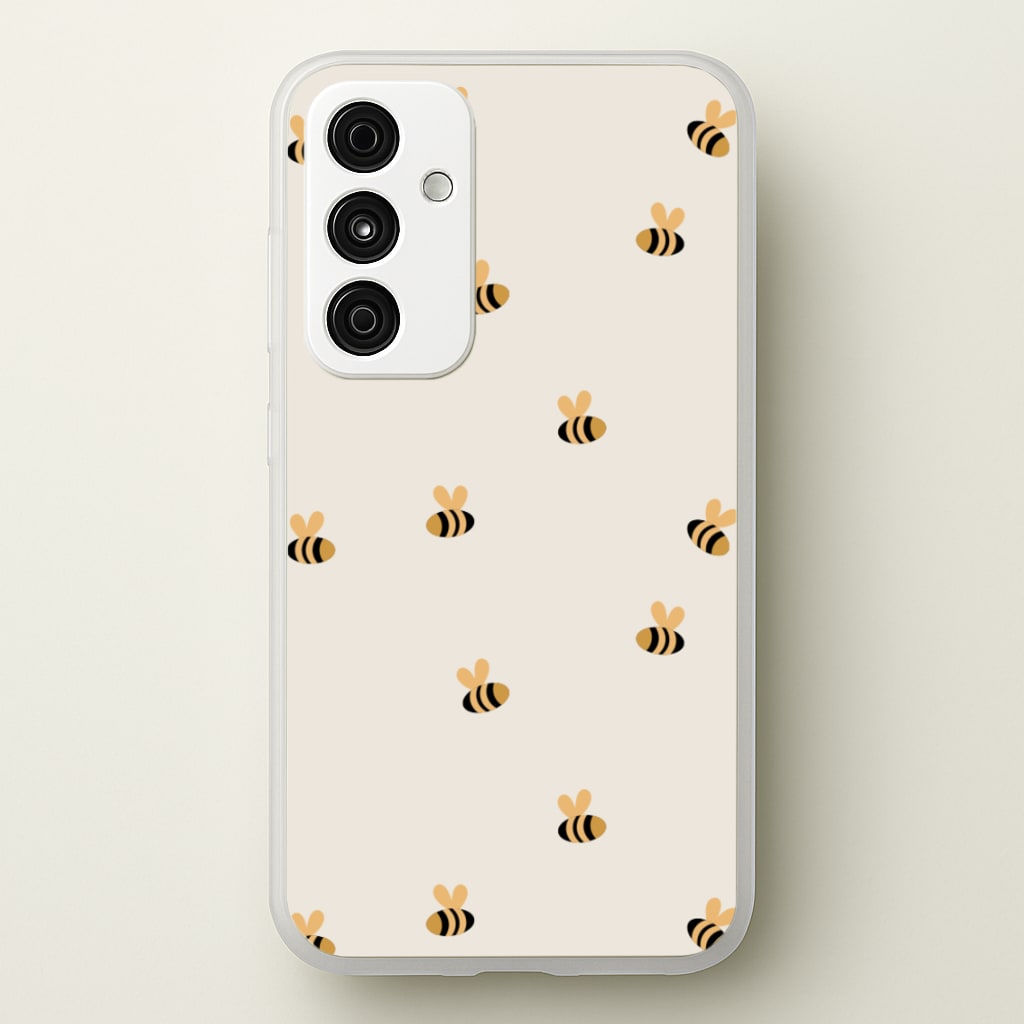Spring Bee Pattern - Spring Phone Case for Galaxy A15