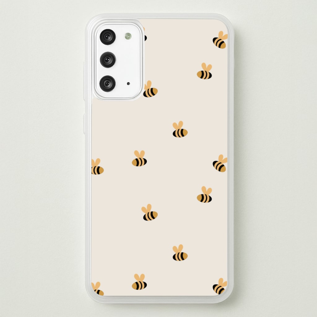 Spring Bee Pattern - Spring Phone Case for Galaxy Note 20