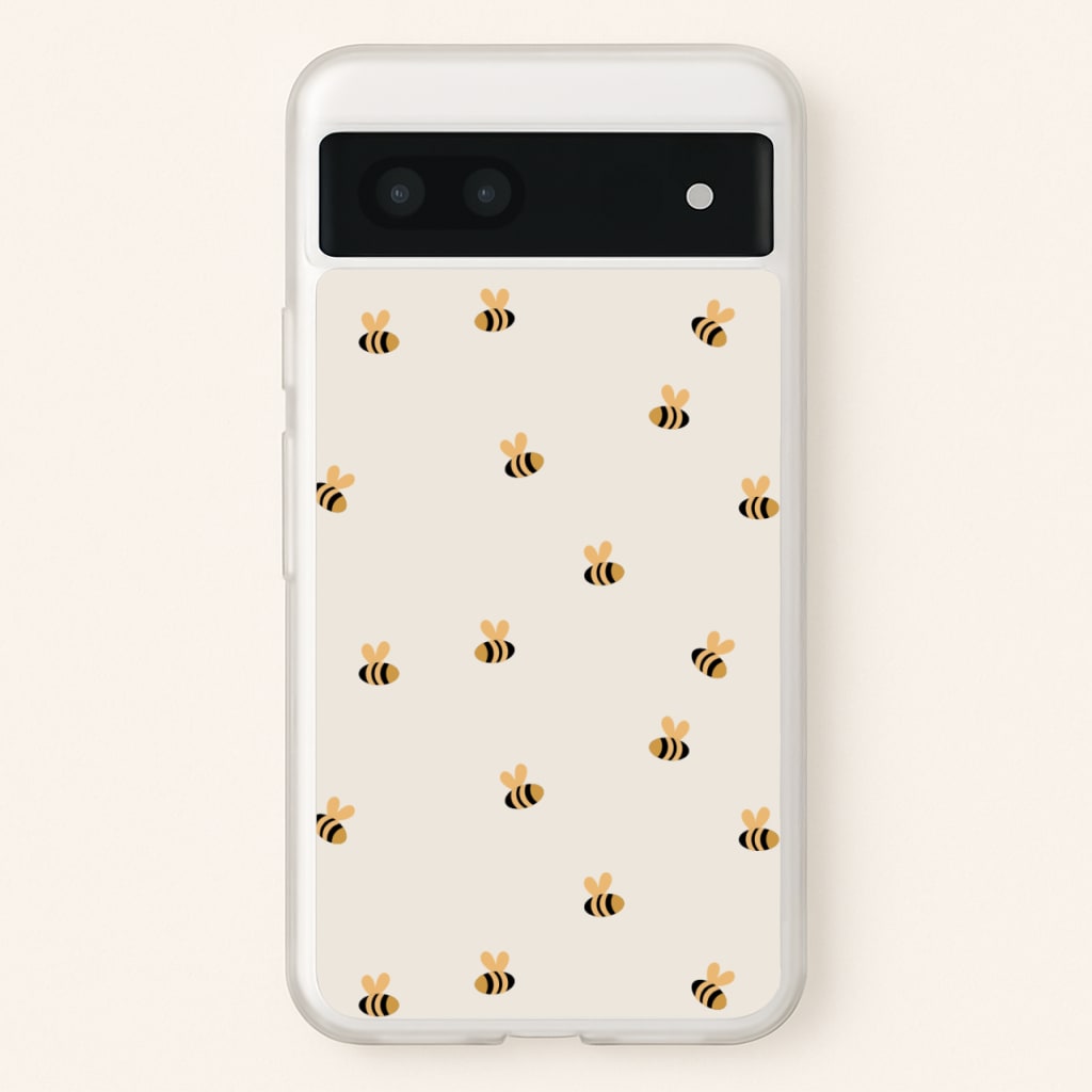 Spring Bee Pattern - Spring Phone Case for Google Pixel 7a