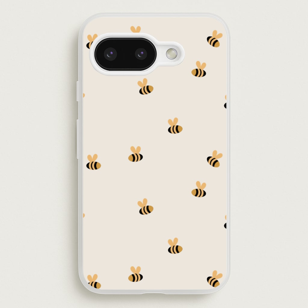 Spring Bee Pattern - Spring Phone Case for Google Pixel 9a