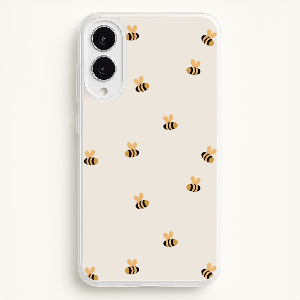 Spring Bee Pattern - Spring Phone Case for Galaxy S25 Edge