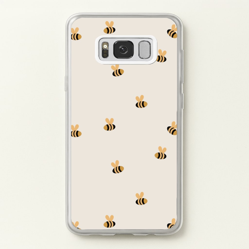 Spring Bee Pattern - Spring Phone Case for Galaxy S8 Plus