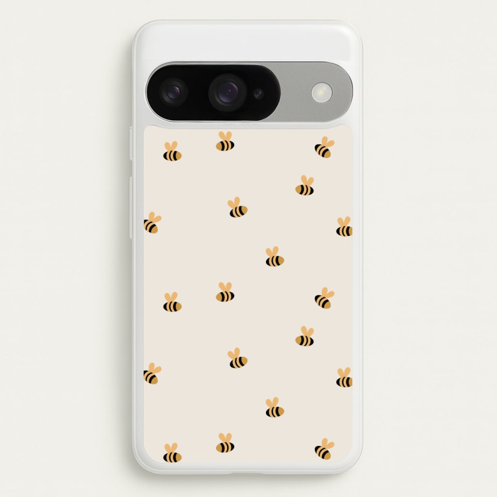 Spring Bee Pattern Phone Case for Google Pixel 10 / 10 Pro