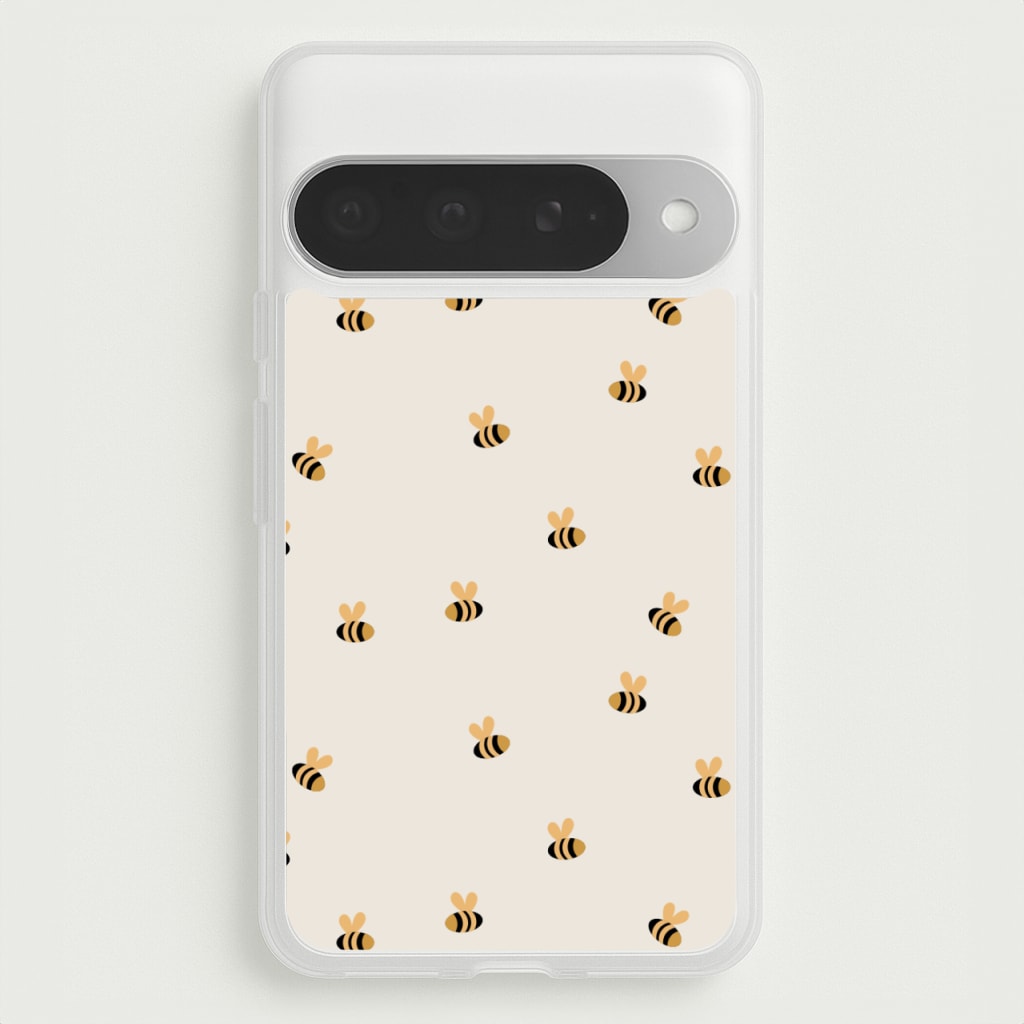 Spring Bee Pattern Phone Case for Google Pixel 10 Pro XL