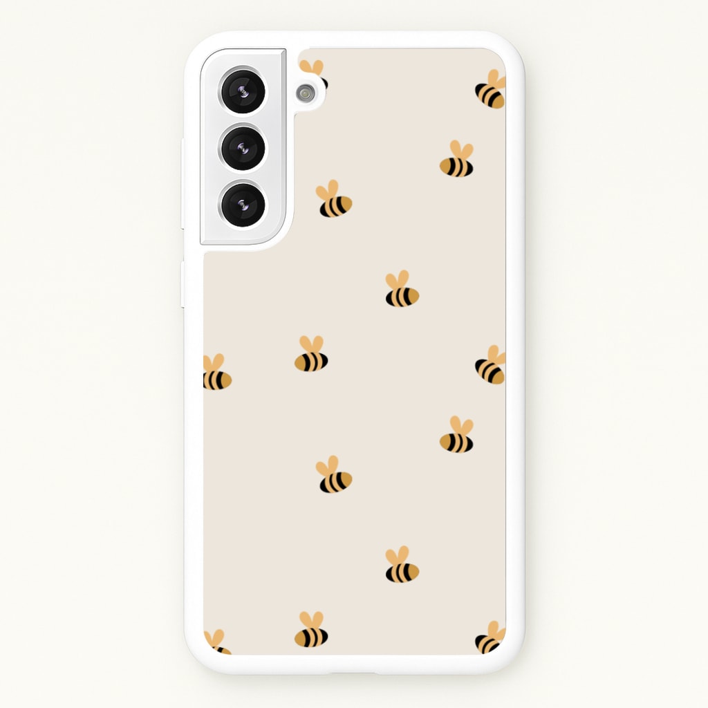 Spring Bee Pattern - Spring Phone Case for Galaxy S22 Plus