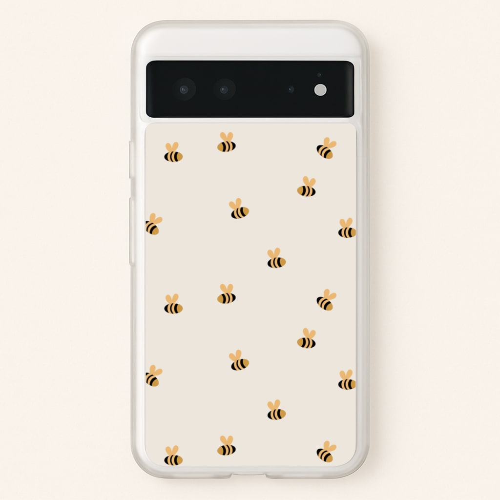 Spring Bee Pattern - Spring Phone Case for Google Pixel 6