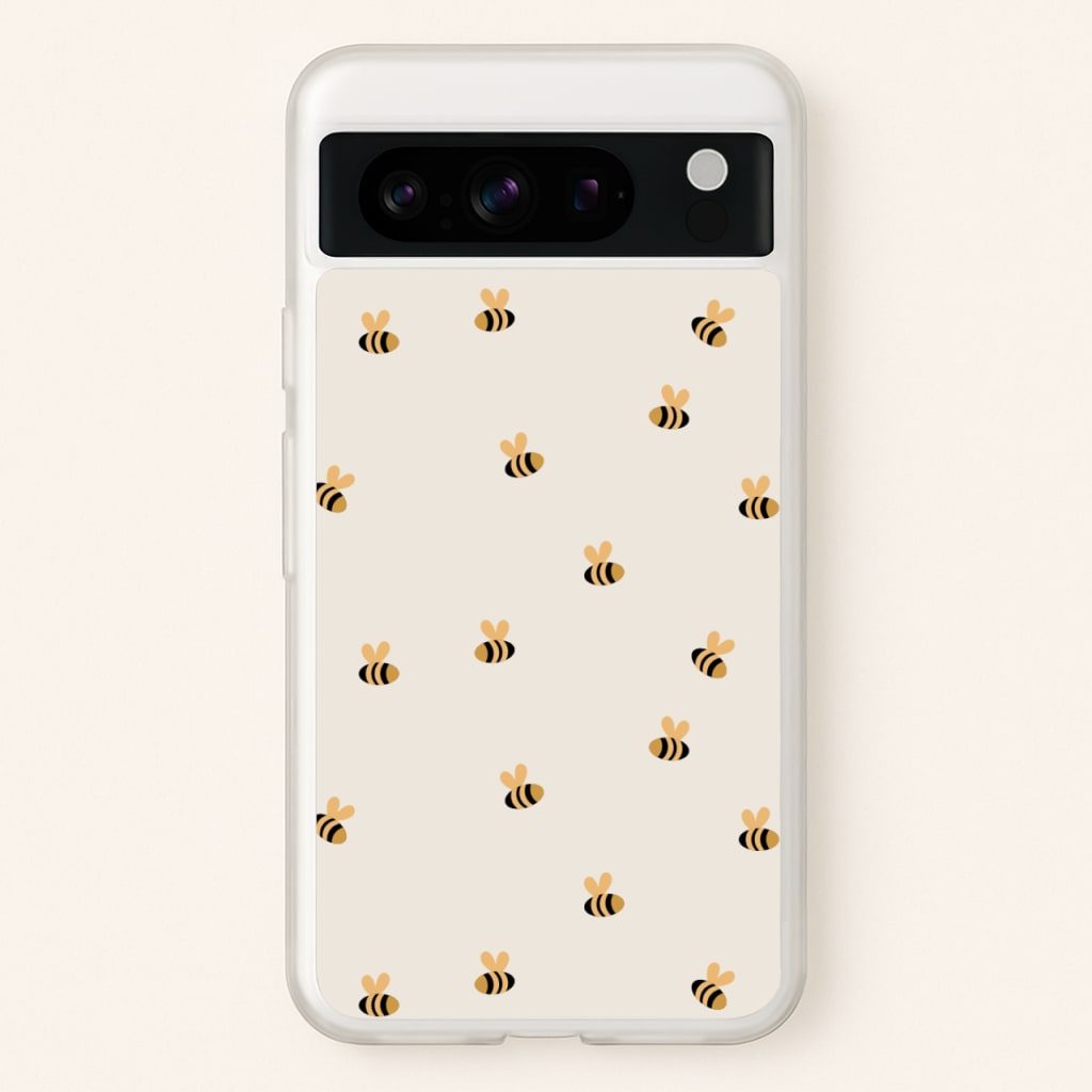 Spring Bee Pattern - Spring Phone Case for Google Pixel 8 Pro