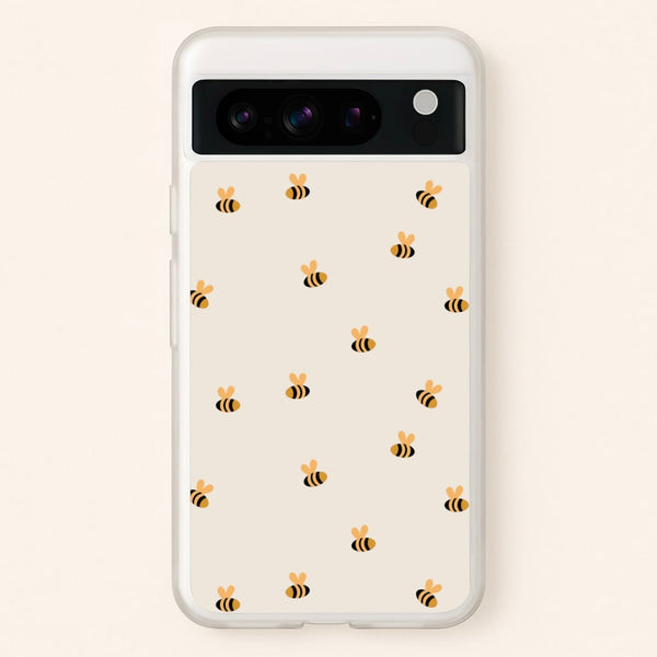 Spring Bee Pattern - Spring Phone Case for Google Pixel 8 Pro
