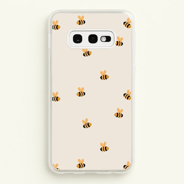 Spring Bee Pattern - Spring Phone Case for Galaxy S10e