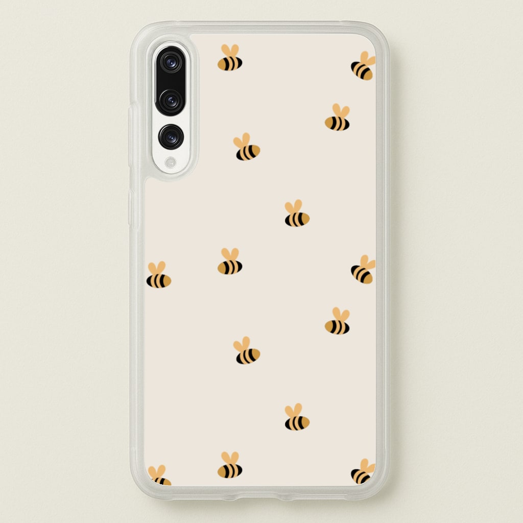 Spring Bee Pattern - Spring Phone Case for Huawei P20 Pro