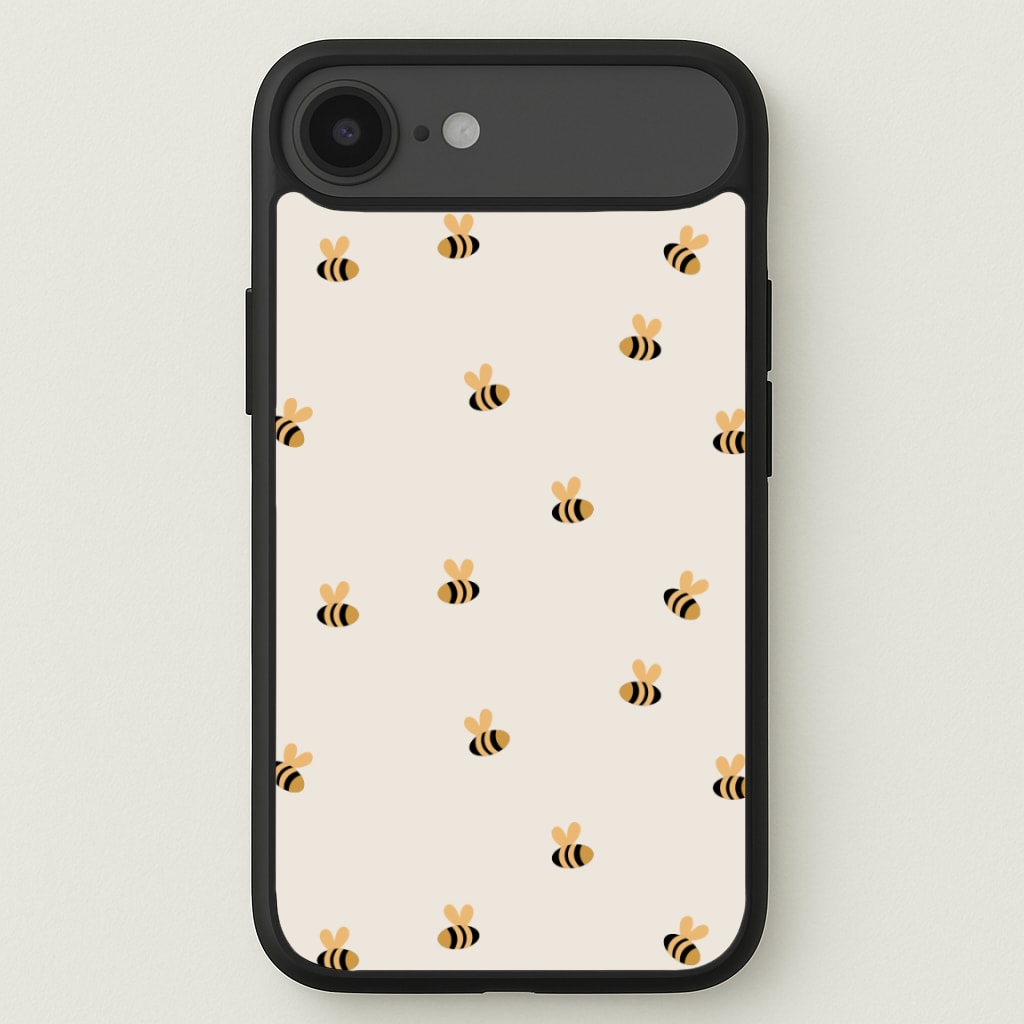 Spring Bee Pattern Phone Case for iPhone 17 Air