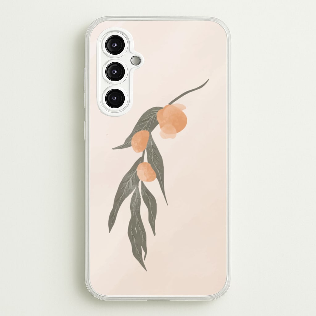 Spring Peaches - Spring Phone Case for Galaxy A14