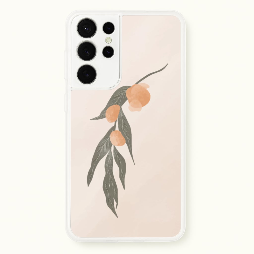 Spring Peaches - Spring Phone Case for Galaxy S21 Ultra