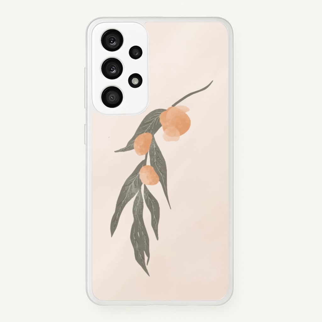 Spring Peaches - Spring Phone Case for Galaxy A53