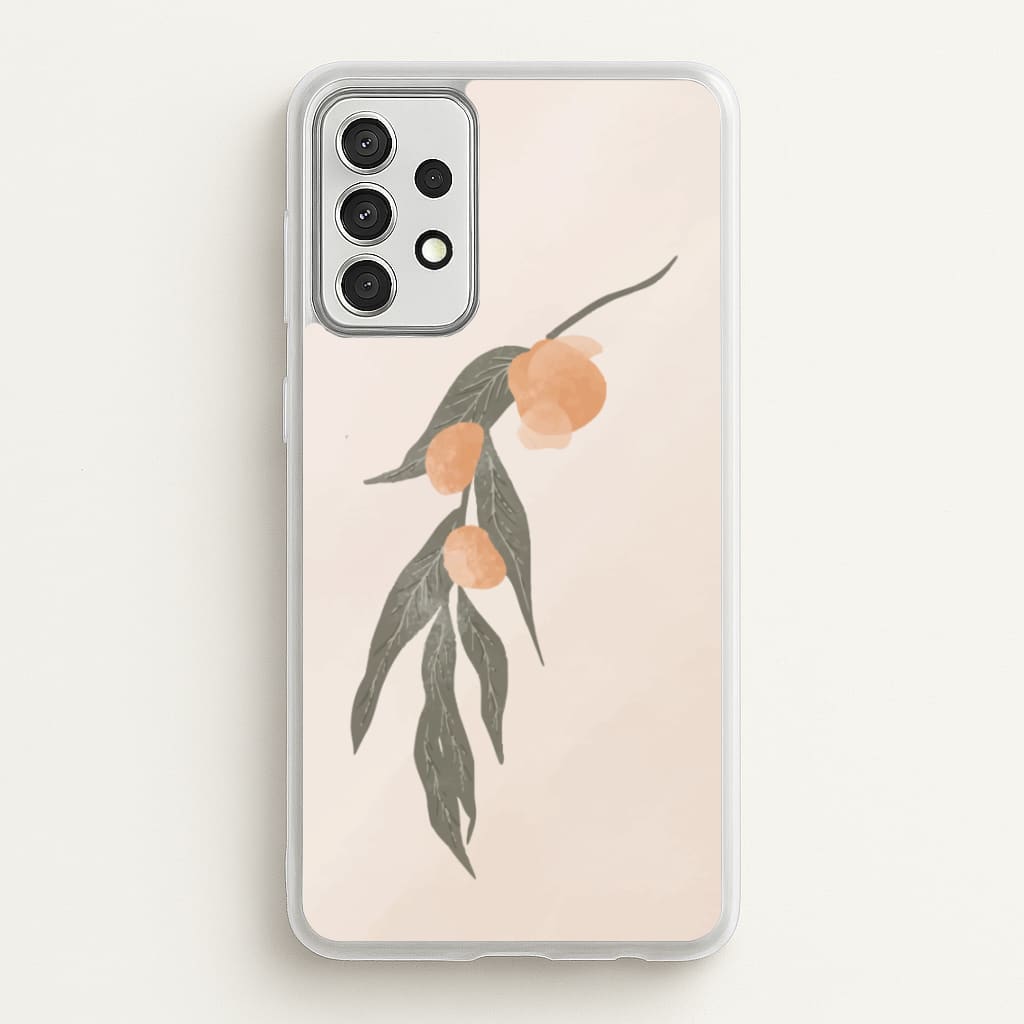 Spring Peaches - Spring Phone Case for Galaxy A52 / A52s