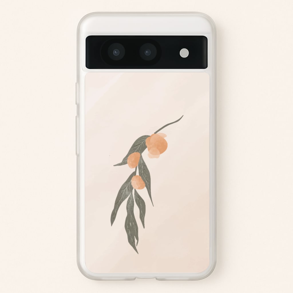 Spring Peaches - Spring Phone Case for Google Pixel 8a