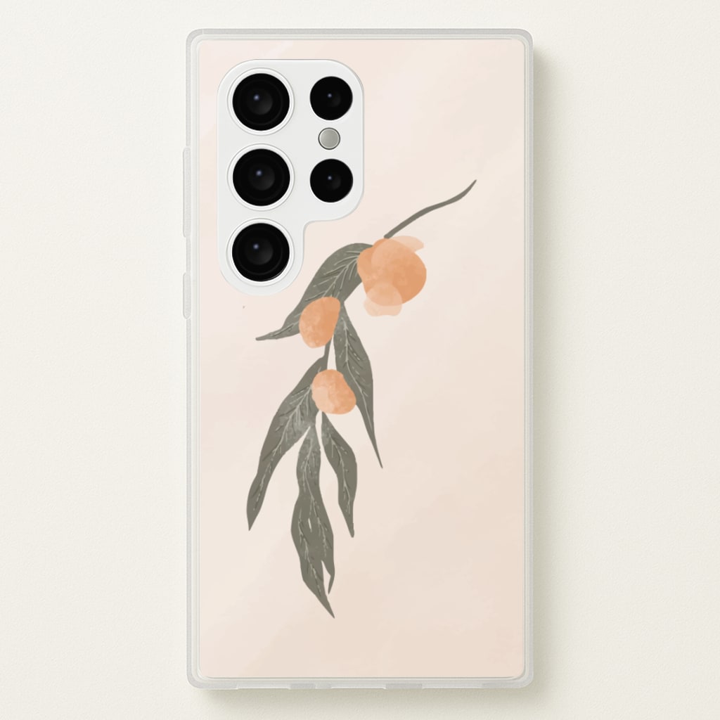 Spring Peaches - Spring Phone Case for Galaxy S24 Ultra