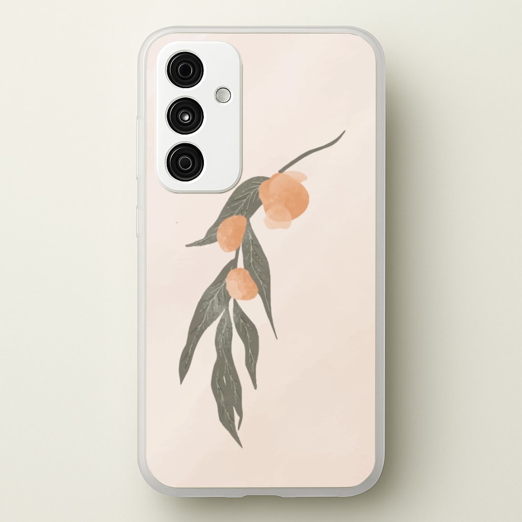 Spring Peaches - Spring Phone Case for Galaxy A35