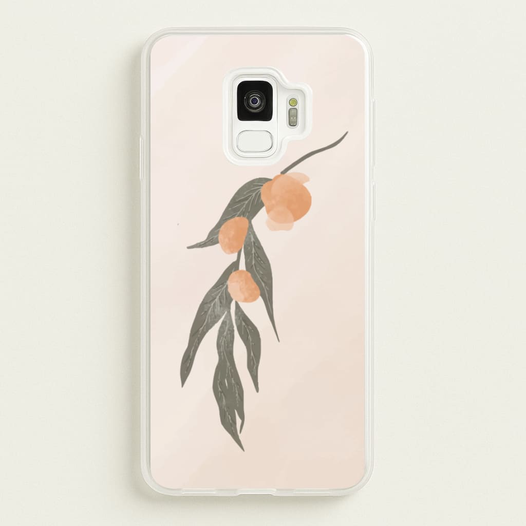 Spring Peaches - Spring Phone Case for Galaxy S9