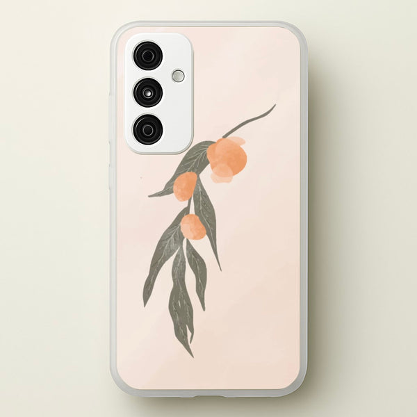 Spring Peaches - Spring Phone Case for Galaxy A55