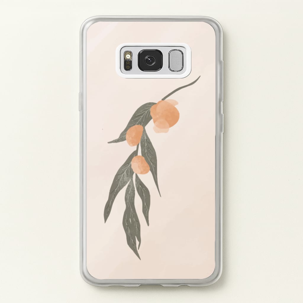 Spring Peaches - Spring Phone Case for Galaxy S8 Plus