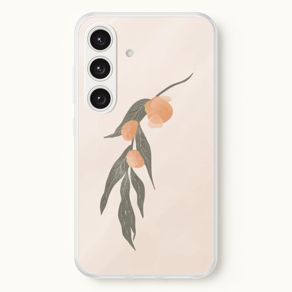 Spring Peaches - Spring Phone Case for Galaxy S24