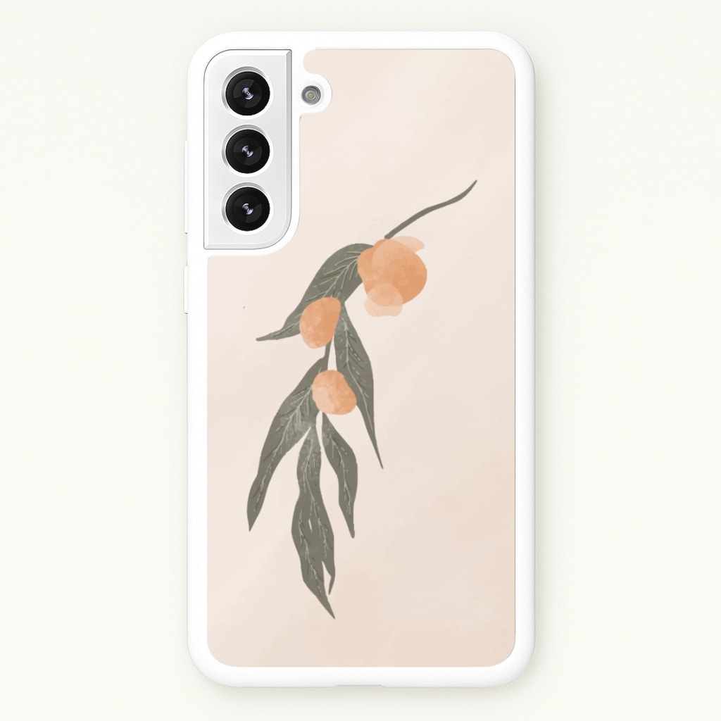 Spring Peaches - Spring Phone Case for Galaxy S22 Plus