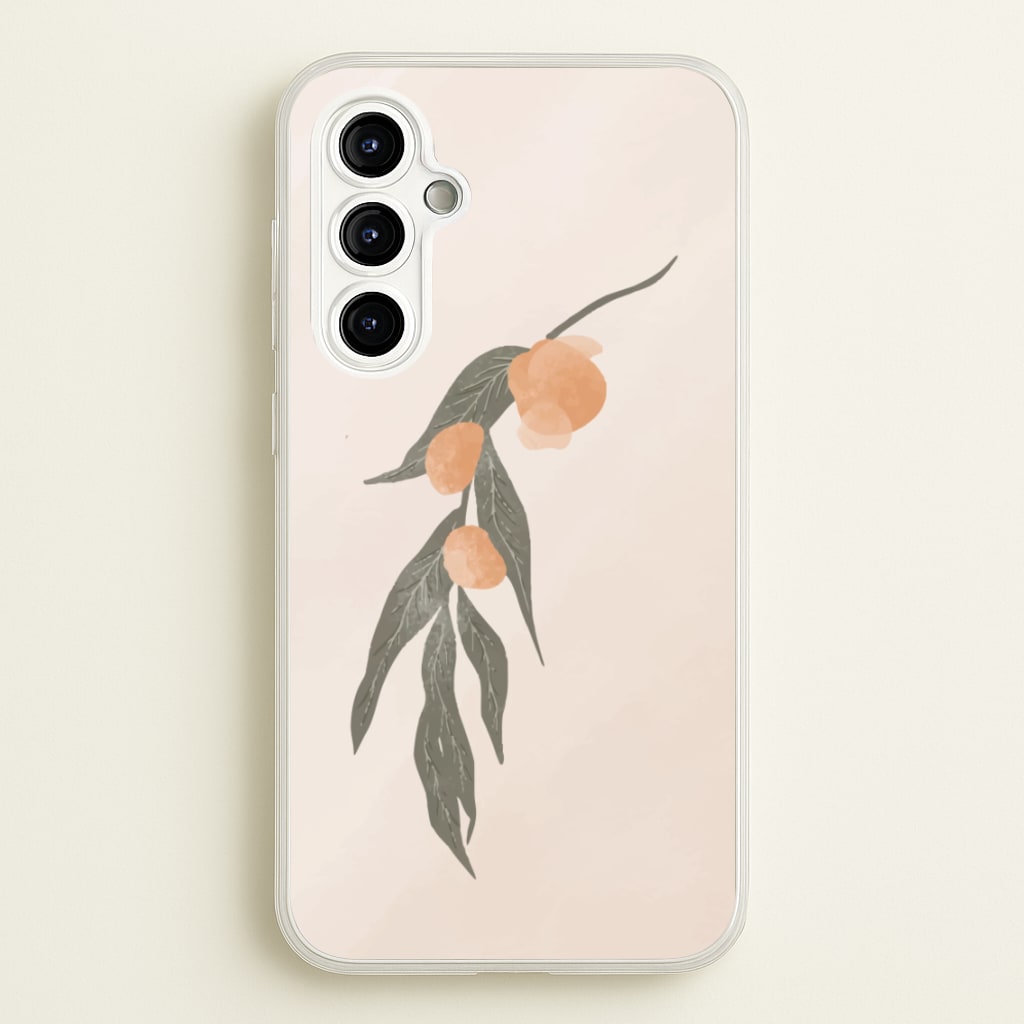 Spring Peaches - Spring Phone Case for Galaxy A54