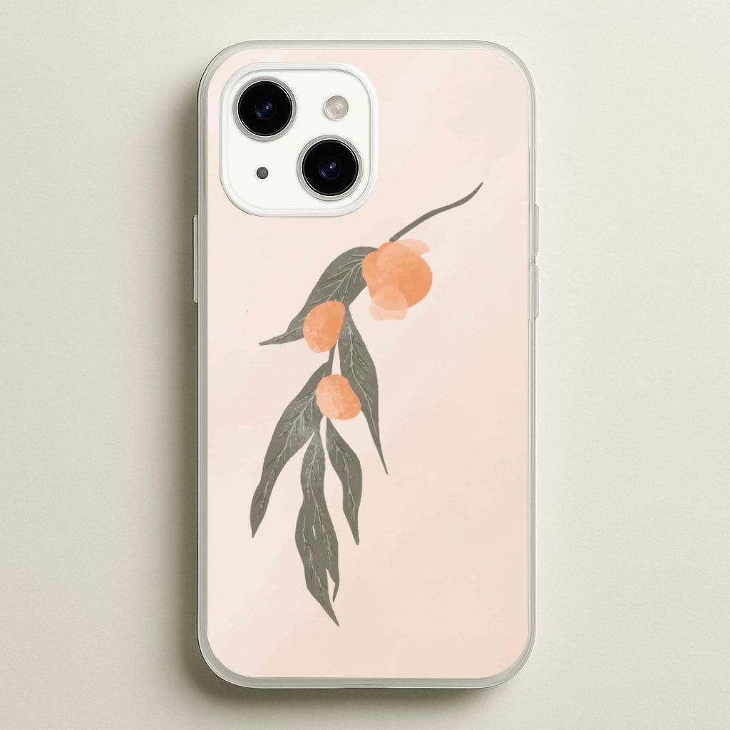 Spring Peaches - Spring Phone Case for iPhone 14 Plus