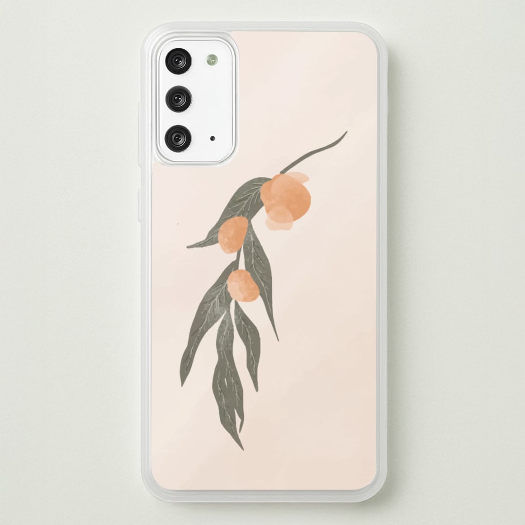 Spring Peaches - Spring Phone Case for Galaxy Note 20