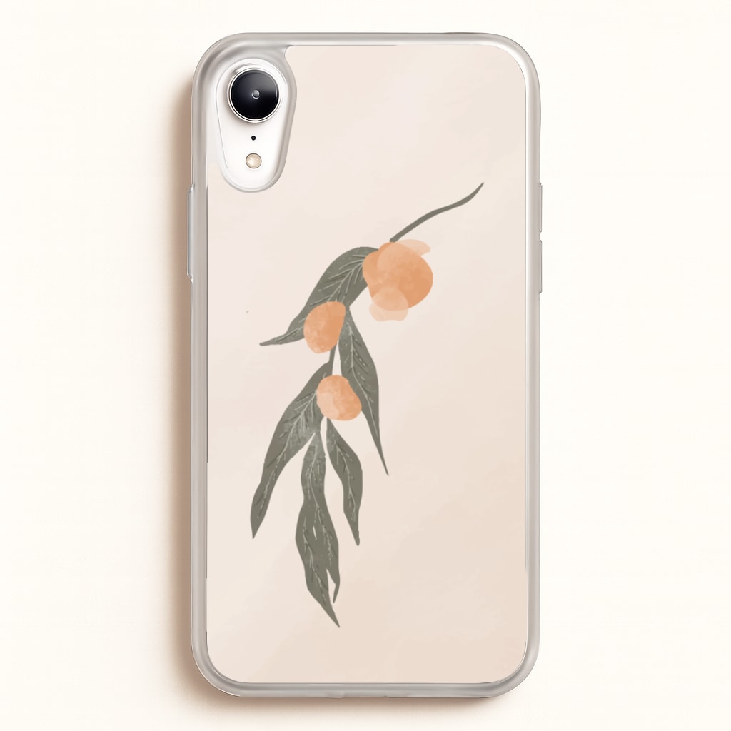 Spring Peaches - Spring Phone Case for iPhone XR