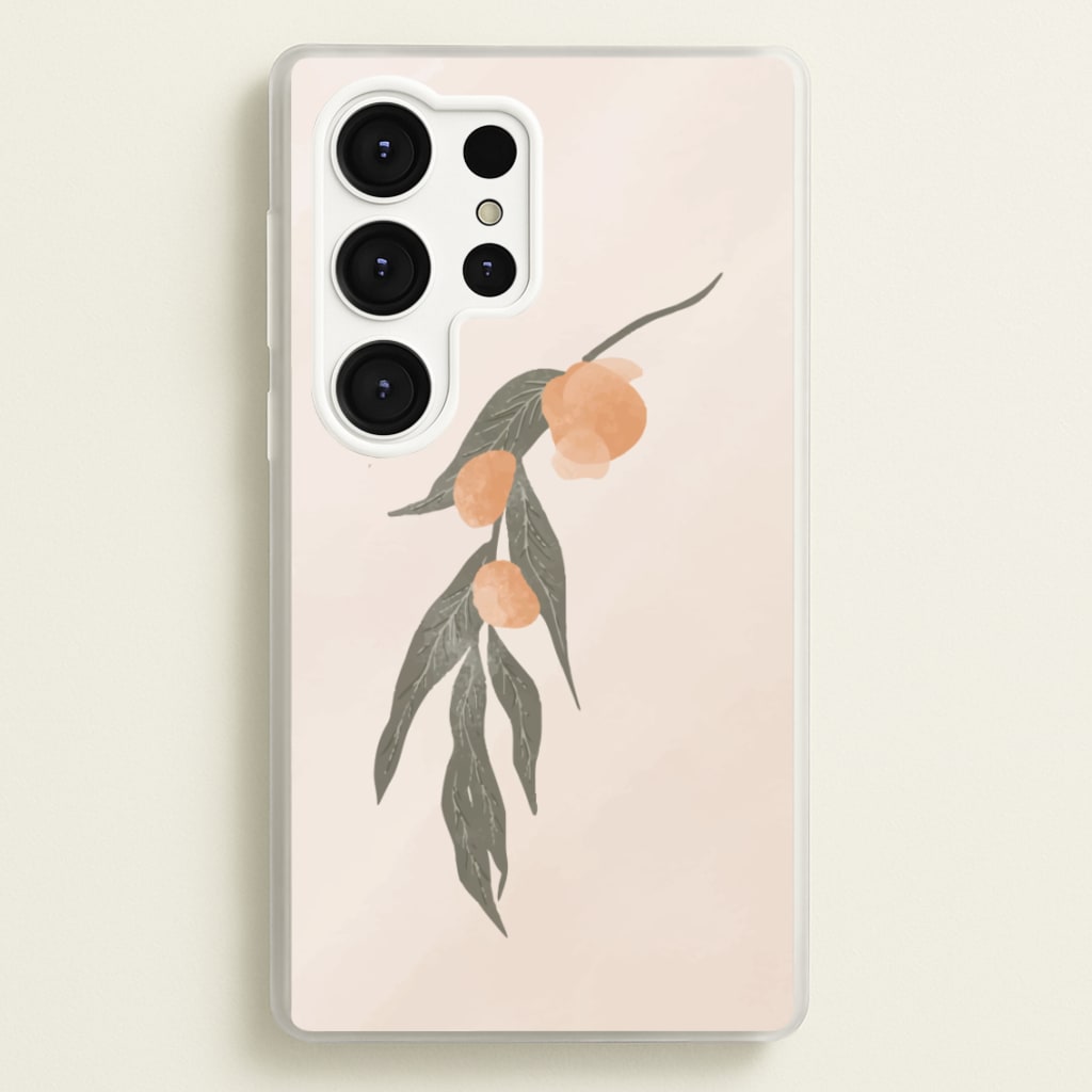 Spring Peaches - Spring Phone Case for Galaxy S25 Ultra