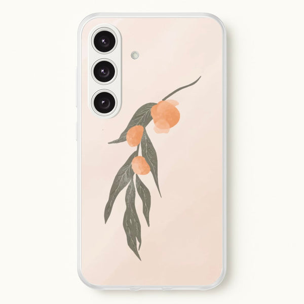 Spring Peaches - Spring Phone Case for Galaxy S24FE