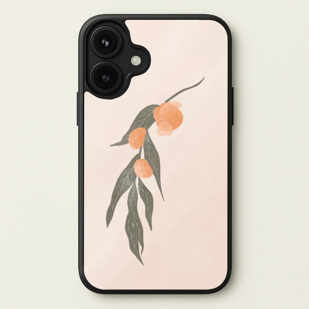 Spring Peaches Phone Case for iPhone 17