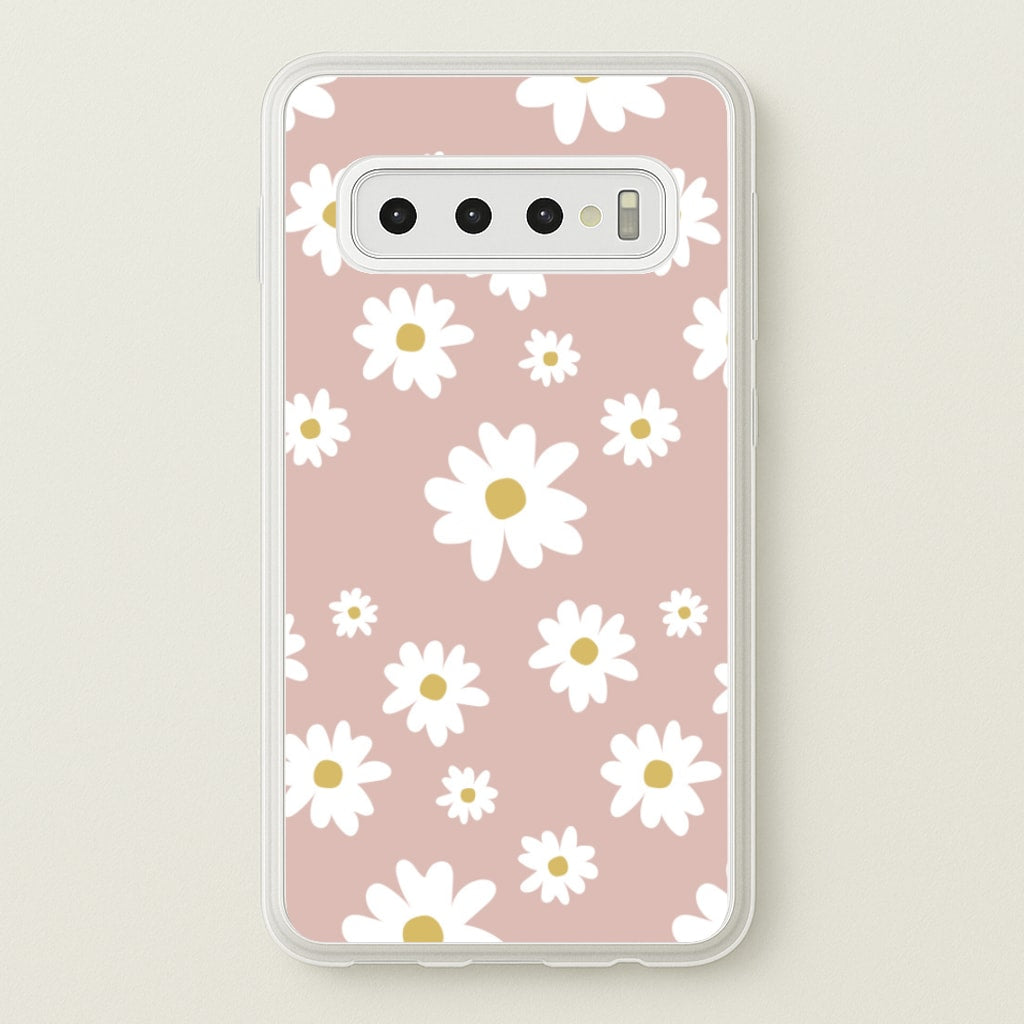 Spring Daisy Pattern - Spring Phone Case for Galaxy S10