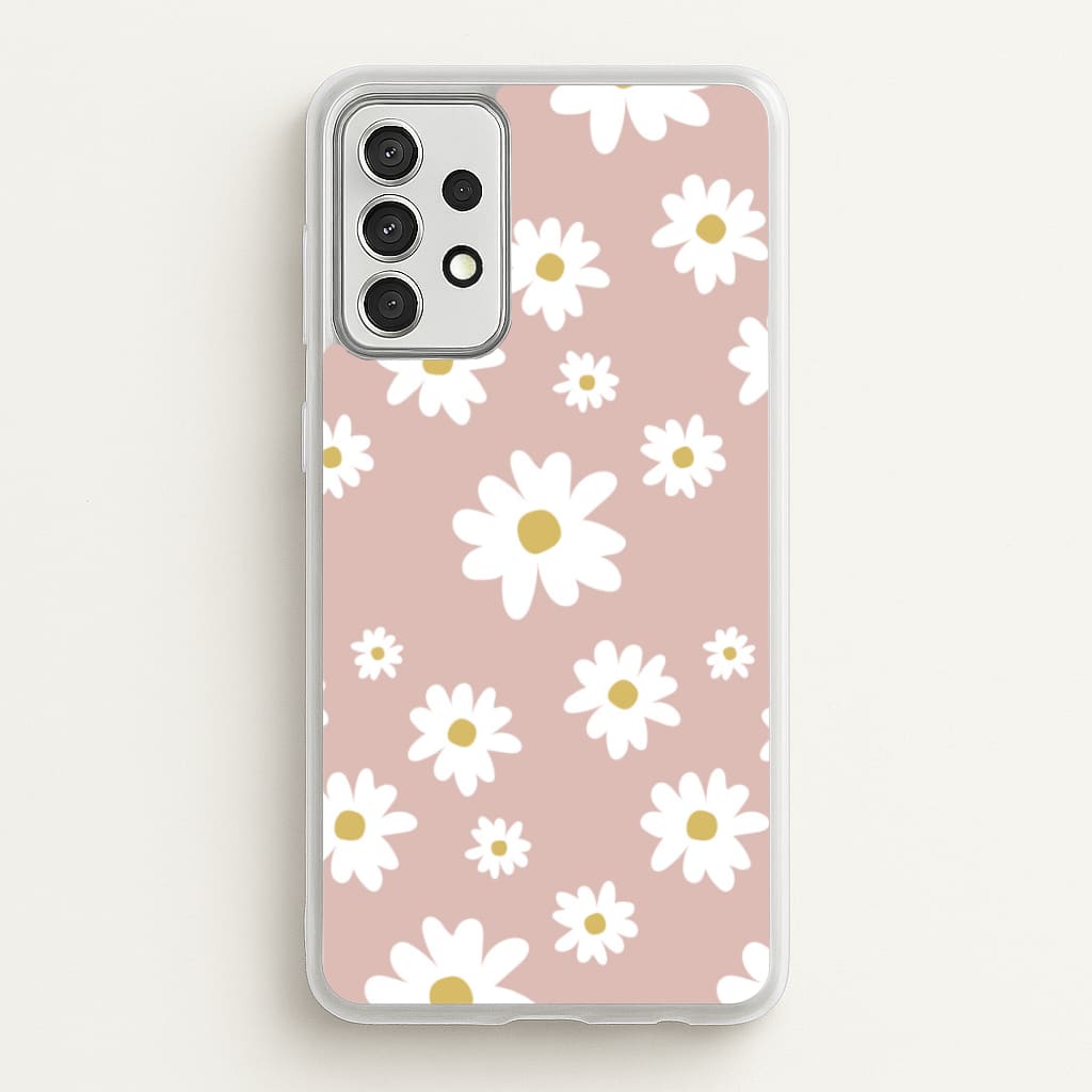 Spring Daisy Pattern - Spring Phone Case for Galaxy A52 / A52s