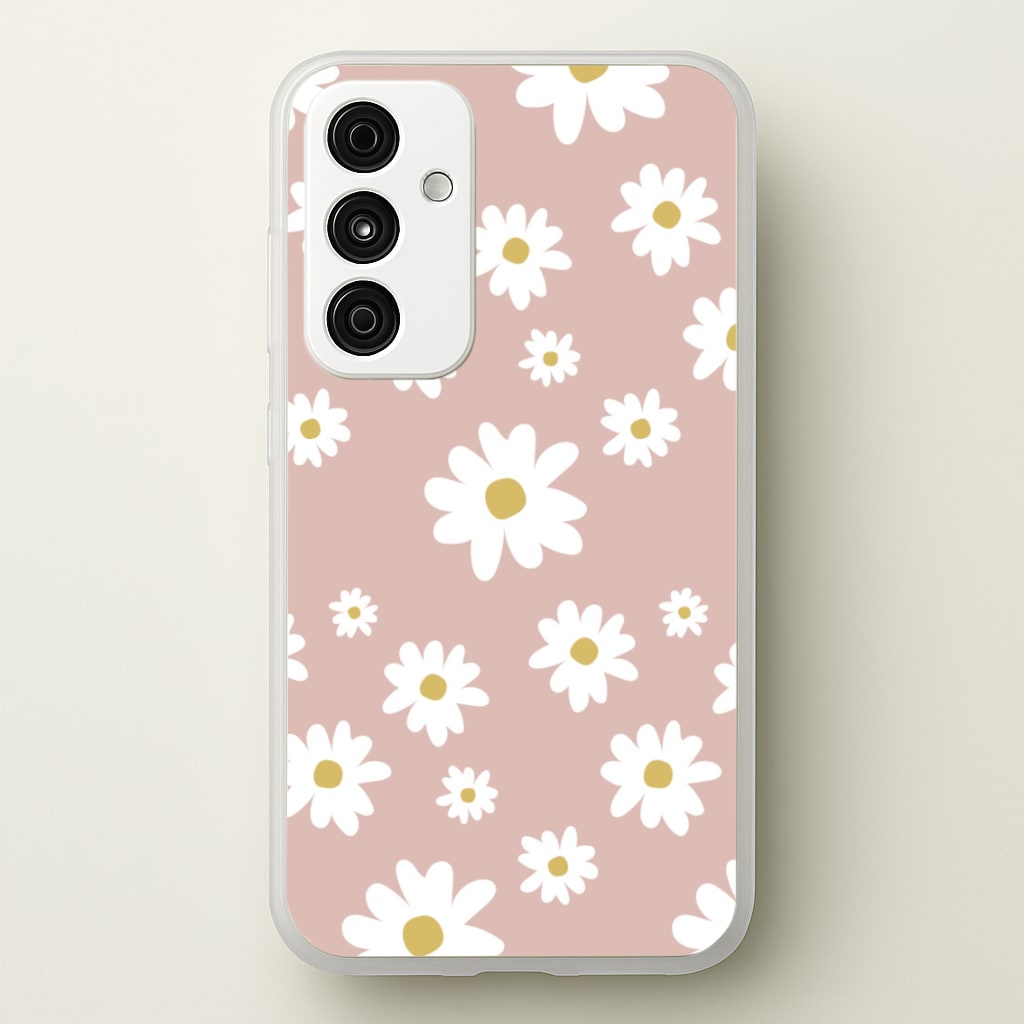Spring Daisy Pattern - Spring Phone Case for Galaxy A35