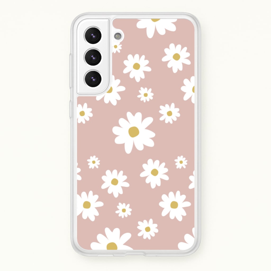 Spring Daisy Pattern - Spring Phone Case for Galaxy S21FE
