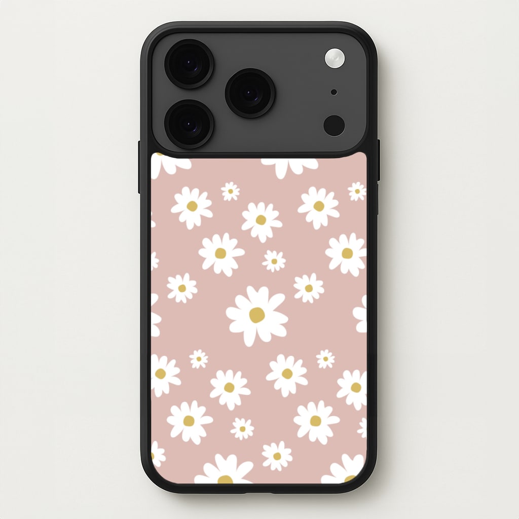 Spring Daisy Pattern Phone Case for iPhone 17 Pro
