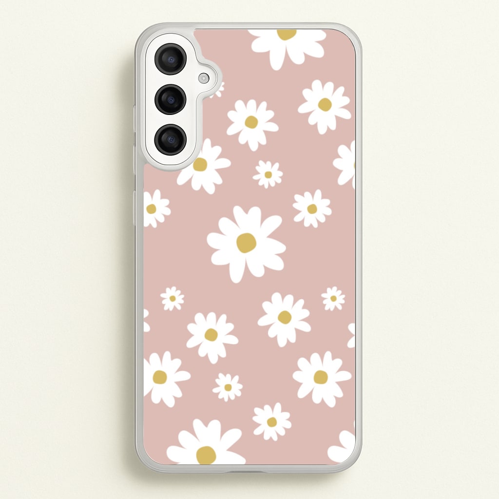 Spring Daisy Pattern - Spring Phone Case for Galaxy A36