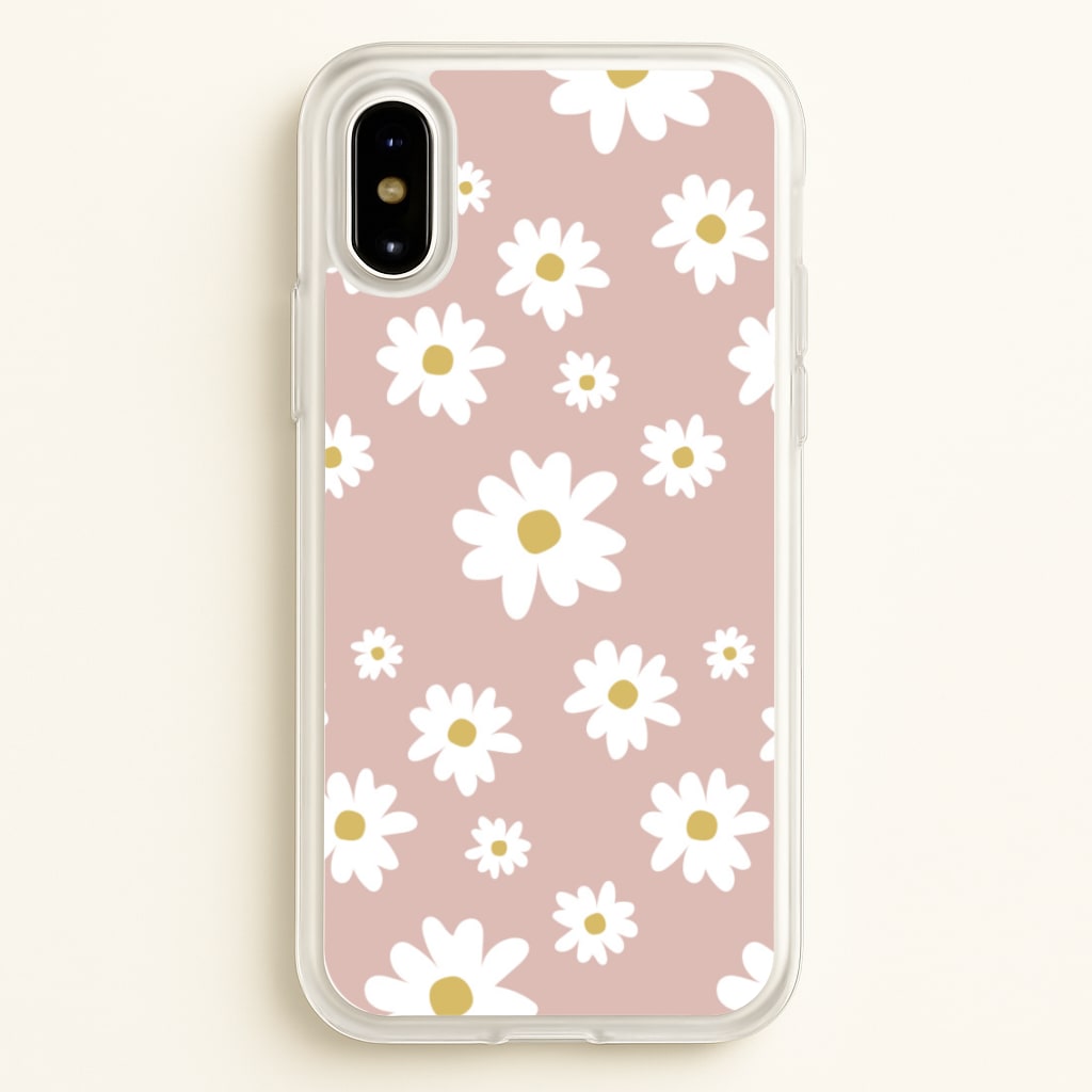 Spring Daisy Pattern - Spring Phone Case for iPhone X / XS